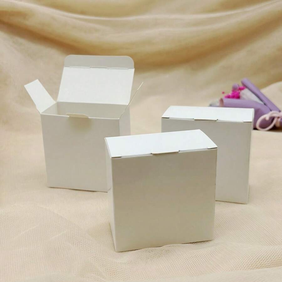 Caja rectangular de cartulina para regalos - Imagen 2