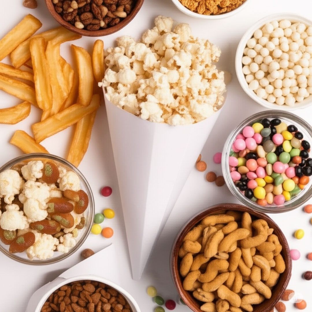 Estuche cónico de para dulces y snacks - Imagen 2